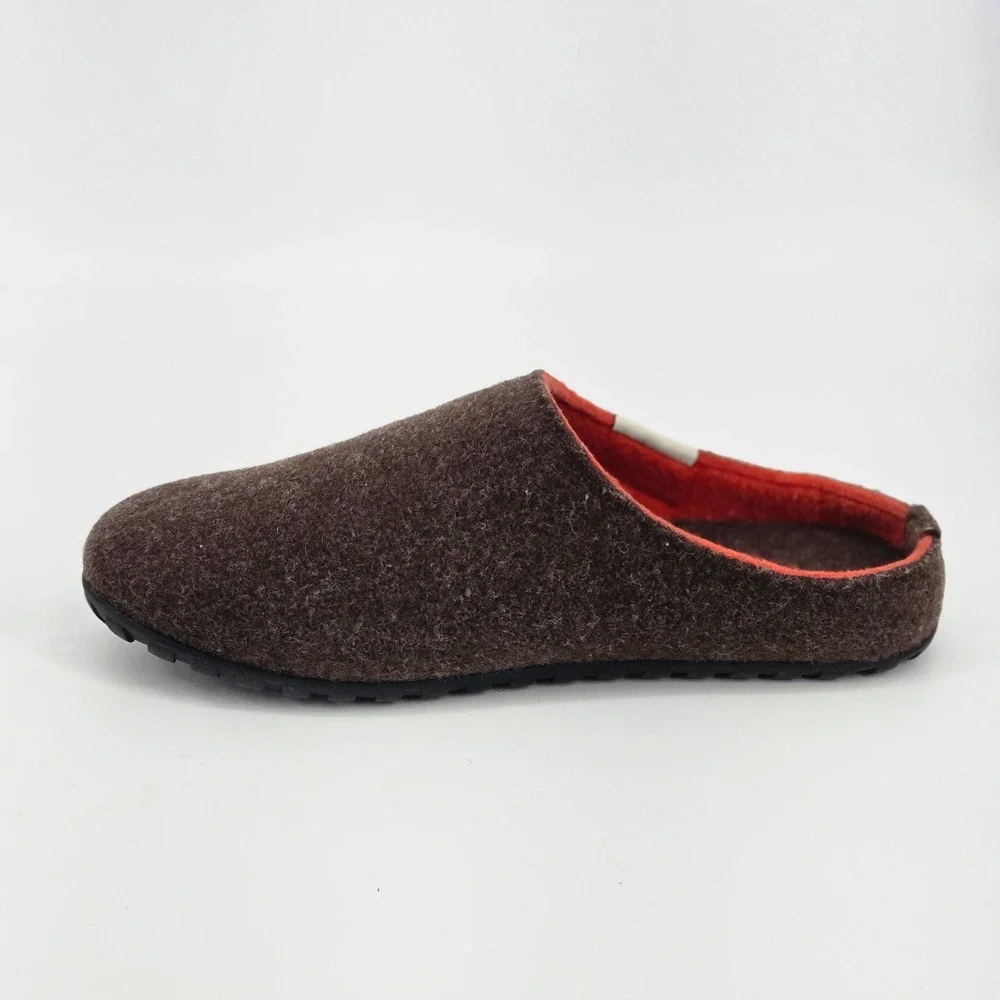 Gumbies Outback Felt Mule Slipper Shoe Gorpcore Cabin Mens 9 Womens 10 Comfort